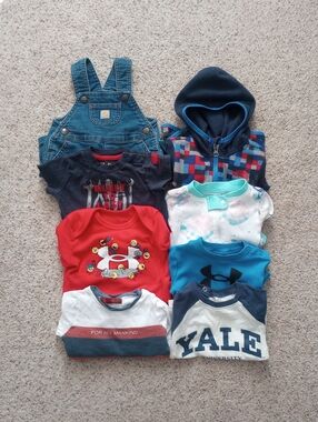 Lot Of Carhartt North Face  Burt's Bees Baby Under Armour 7 For All Mankind H&M